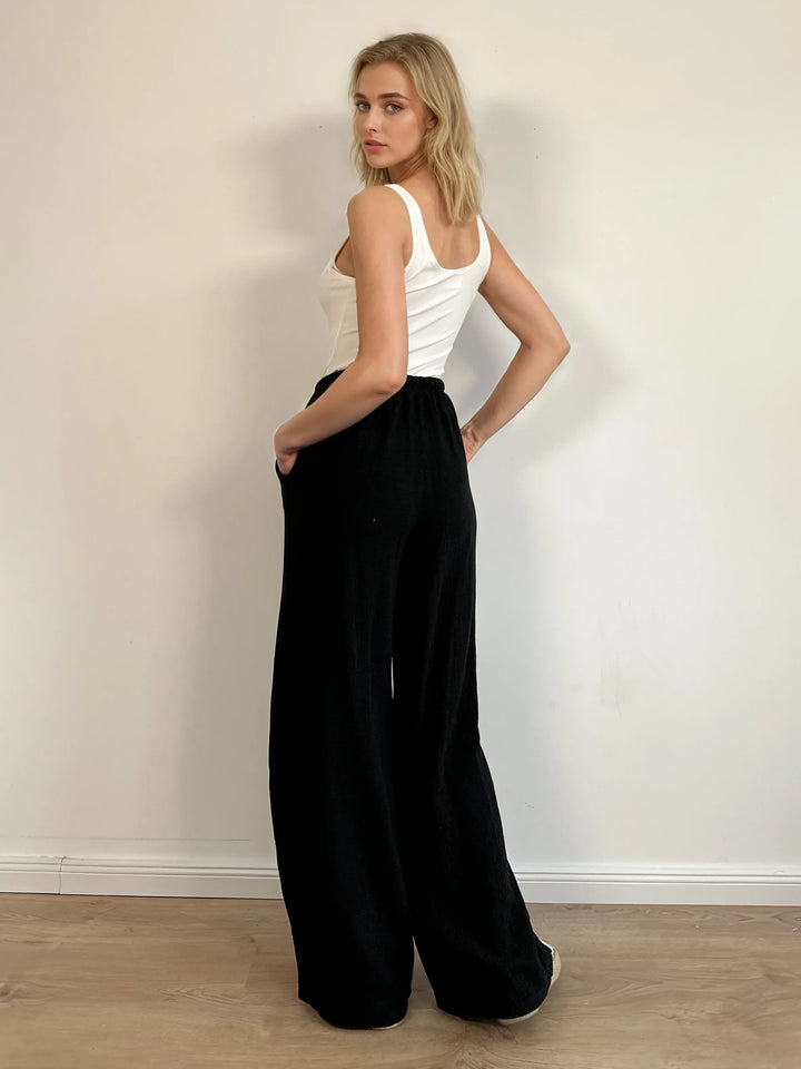 Musselin Hose (Schwarz)